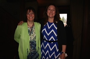 President Emerita Joanne Tosti-Vasey and current President Caryn Hunt